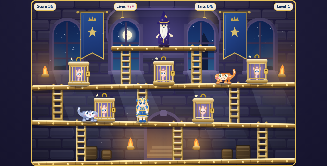 Save the Tails gameplay